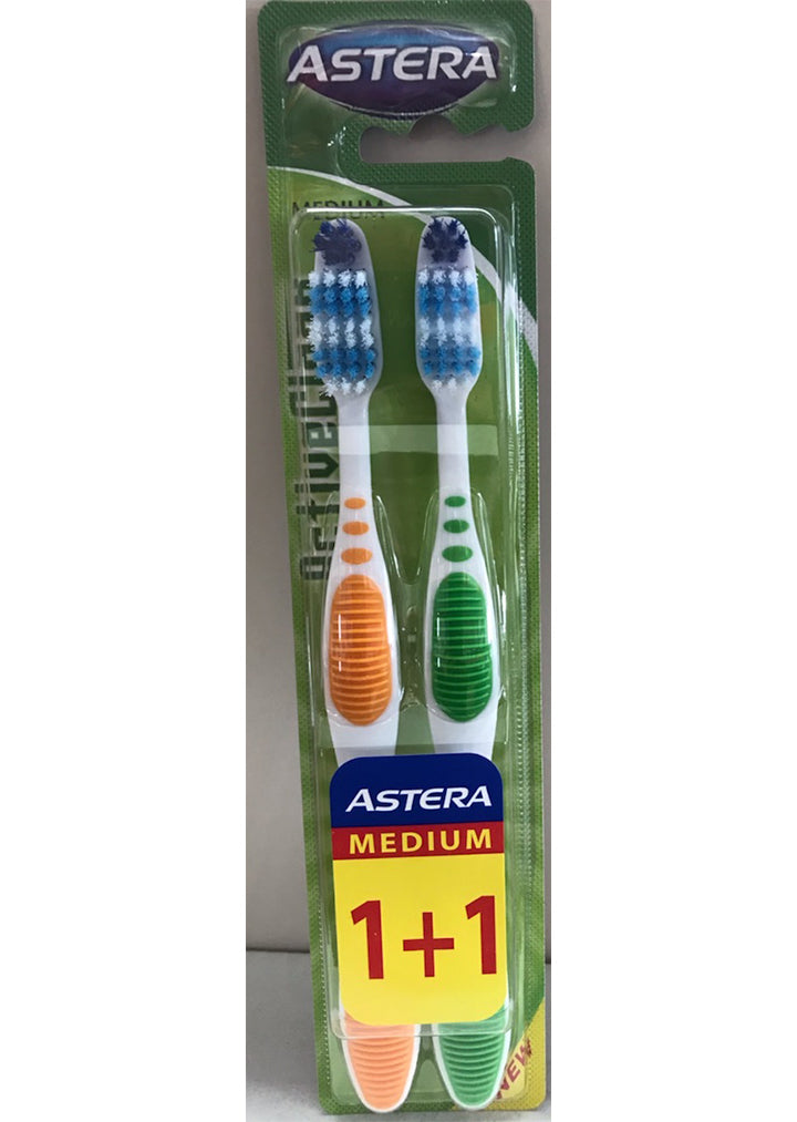Astera - Tooth brush medium 1+1