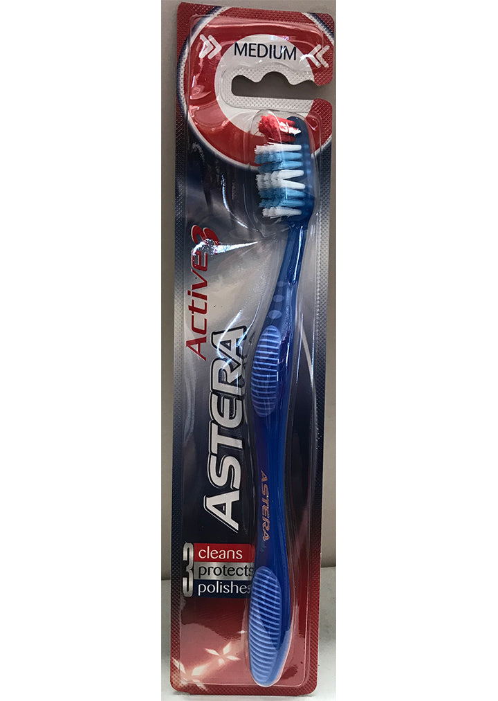 Astera - Tooth brush medium Blue