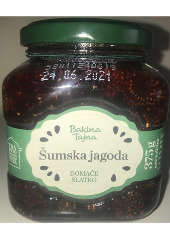 Bakina Tajna - Whole fruit preserve - Wild strawberry 375g