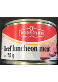 Podravka Beef luncheon meat 150g