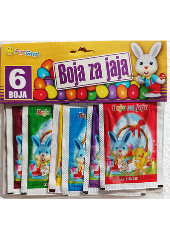 Easter - Egg dye 6 colours