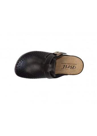 Bril - Womens Clogs Black No.38