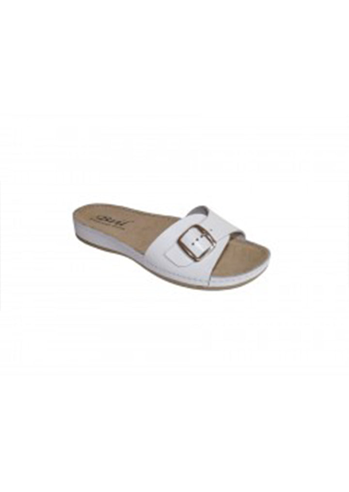 Bril - Womens Summer Slippers White No.37