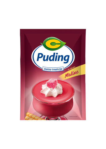 C proizvod Raspberry pudding 40g