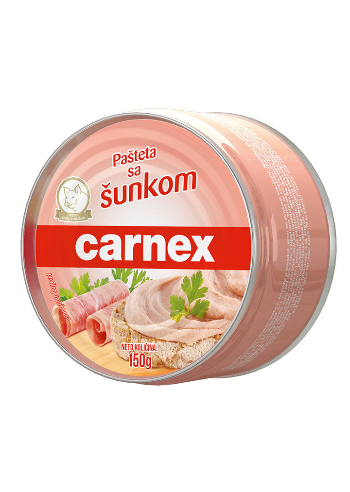 Carnex Pate with ham 150g