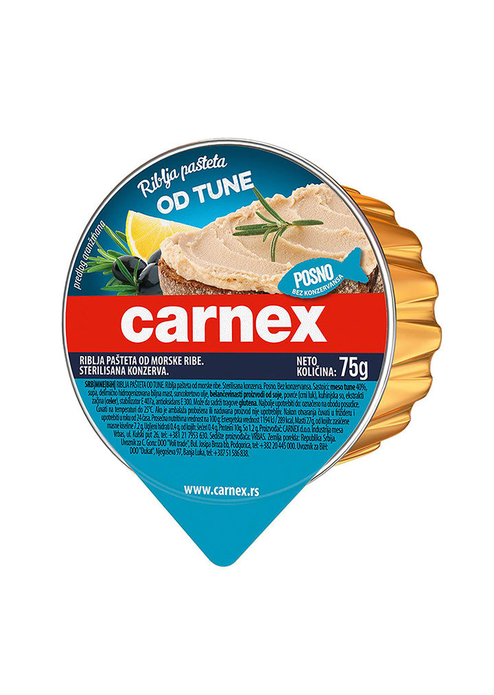 Carnex - Fish pate with tuna (Fasten) 75g