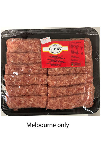 Love Smallgoods Cevapi 1Kg best before:11/05/2025