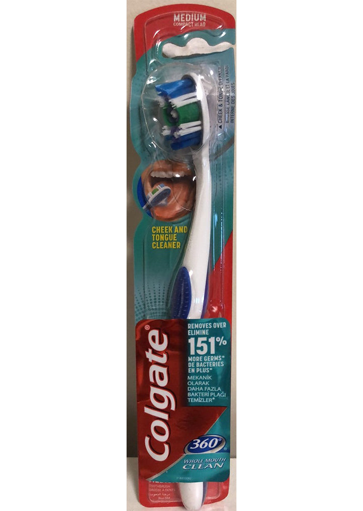 Colgate - 360 medium toothbrush