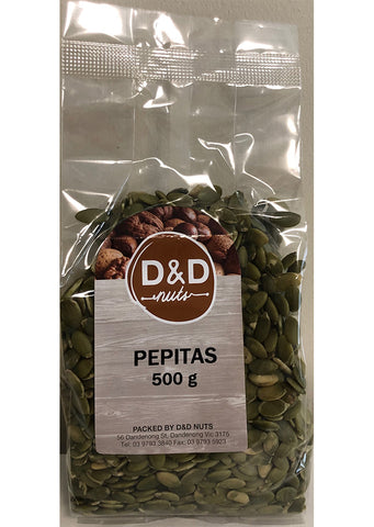 D&D Nuts Pepitas 500g