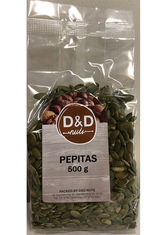D&D Nuts - Pepitas 500g
