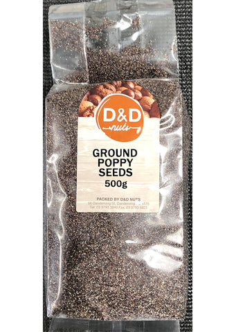 D&D Nuts - Poppy seeds ground 500g