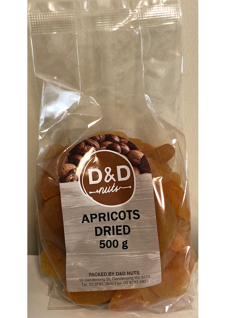 D&D Nuts Apricots dried 500g