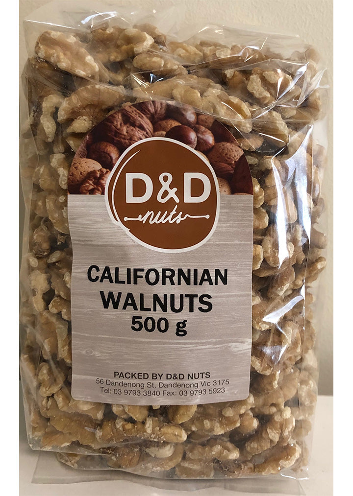 D&D Nuts Californian walnuts 500g