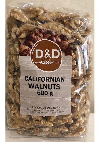 D&D Nuts Californian walnuts 500g