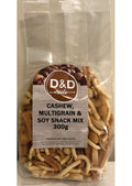 D&D Nuts Cashew, multigrain & soy snack mix 300g