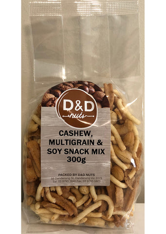 D&D Nuts - Cashew, multigrain & soy snack mix 300g