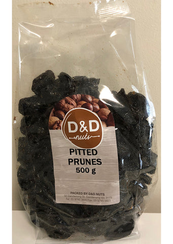 D&D Nuts - Pitted prunes 500g