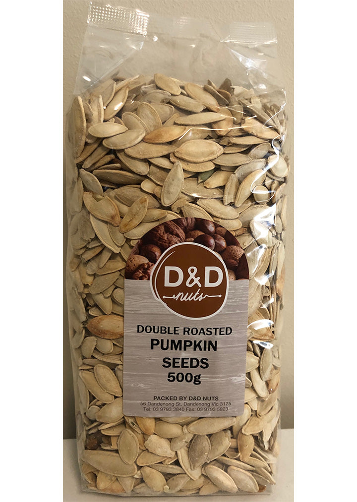 D&D Nuts - Double roasted pumpkin seeds 500g