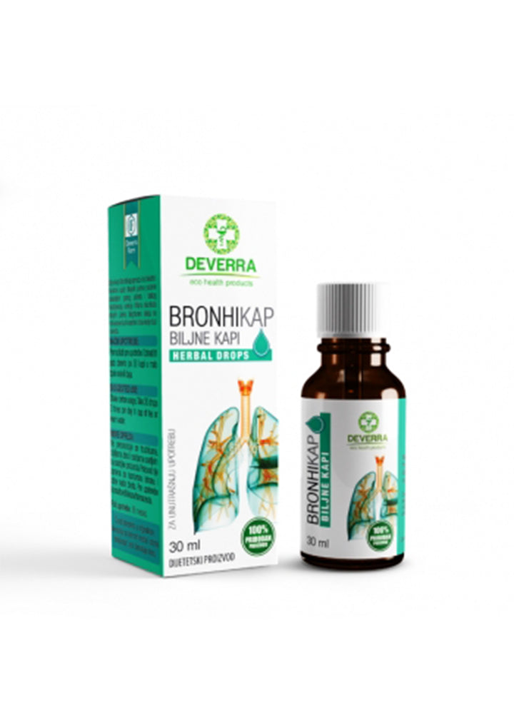 Deverra farm - Bronhikap herbal drops 30ml