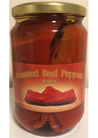 Makaus Roasted red peppers fillets 680g