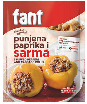 Podravka - Fant seasoning mix for stuffed peppers and cabbage 60g