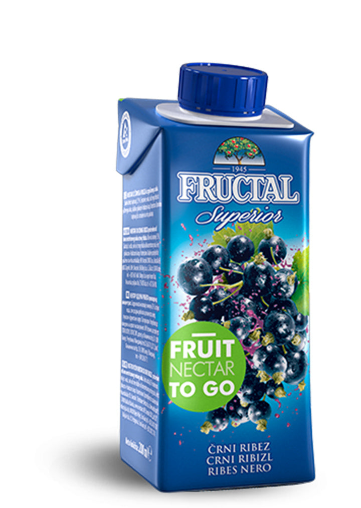 Fructal - Superior blackcurrant juice 200ml