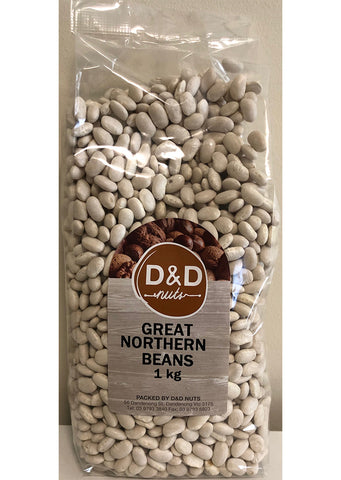 D&D Nuts - Great northern beans 1Kg