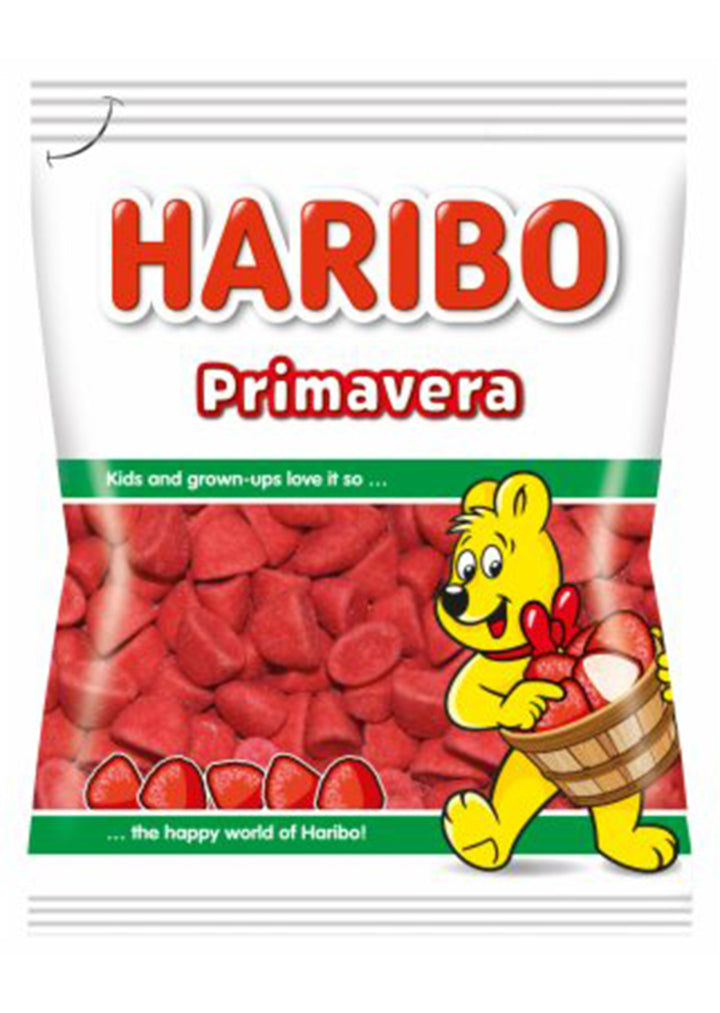 HARIBO - Primavera fruit gummy candies strawberry 100g