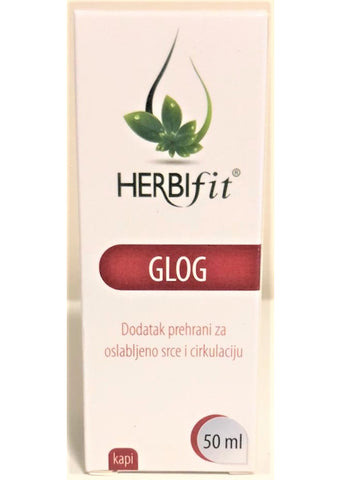 Herbifit - Hawthorn herbal drops 50ml