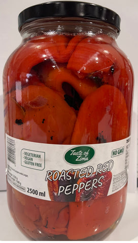 Taste of Zima Roasted red peppers 2500ml