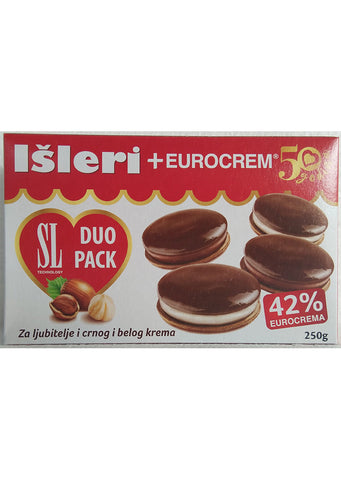 Swissline Išleri cookies with cream 250g BB:02/2025
