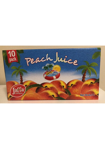Jaffa champion - Peach juice 0.2L x 10pcs