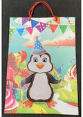 Gift paper bag Penguin 42x30x13cm