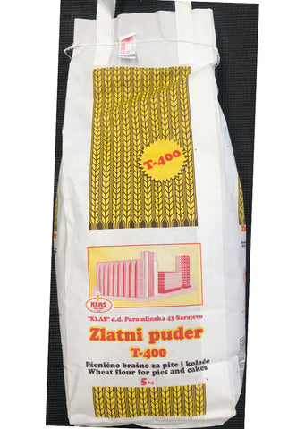 Klas - T-400 Wheat flour for pies and cakes 5Kg