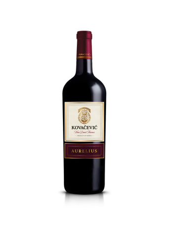 Kovacevic Aurelius Dry red wine 14.50% vol. Alcohol 750ml