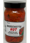 Makaus Bruschetta HOT roasted red peppers strips 500g