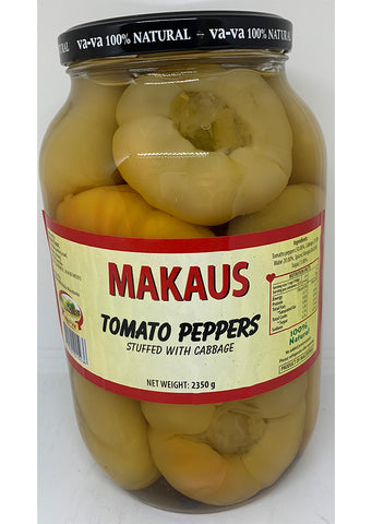 Makaus - Tomato peppers with cabbage 2350g