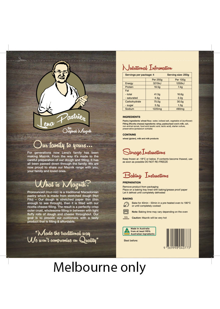 Maznik Ricotta Cheese 1Kg