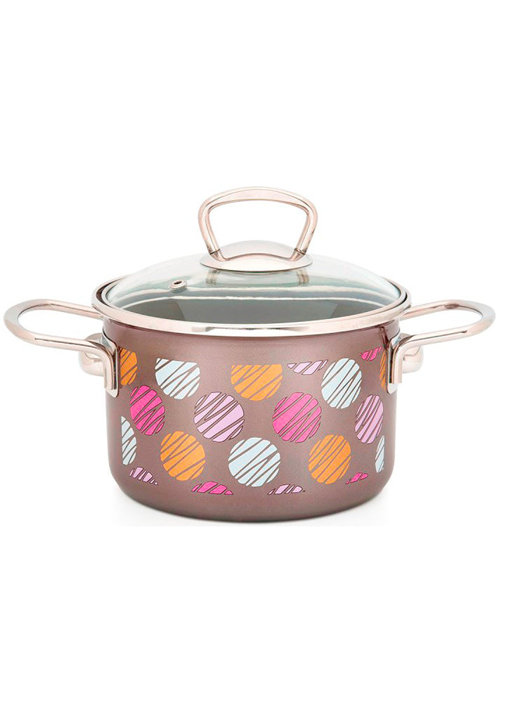 Metalac - Deep pot COCOA CANDY 16cm / 2L