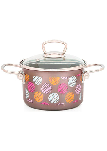 Metalac - Deep pot COCOA CANDY 16cm / 2L