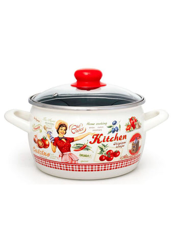 Metalac Lady chef deep saucepan 16cm / 2.4L