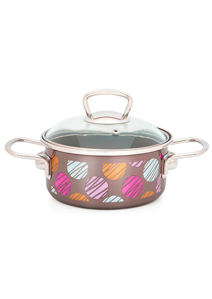 Metalac - Shallow pot COCOA CANDY 16cm / 1.5L