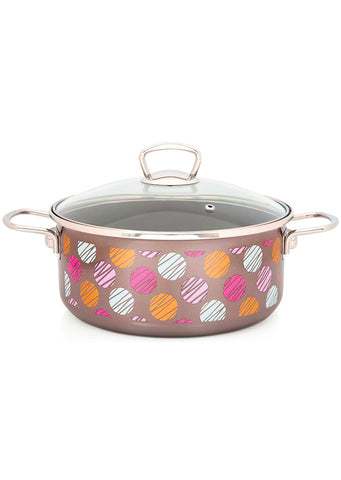 Metalac - Cocoa Candy shallow pot 24cm / 4.75L