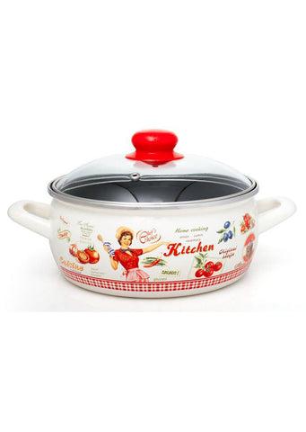 Metalac - Lady chef shallow saucepan 20cm / 3.1L