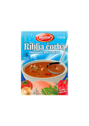 Mladost - Seasoning mix for fish soup 70g