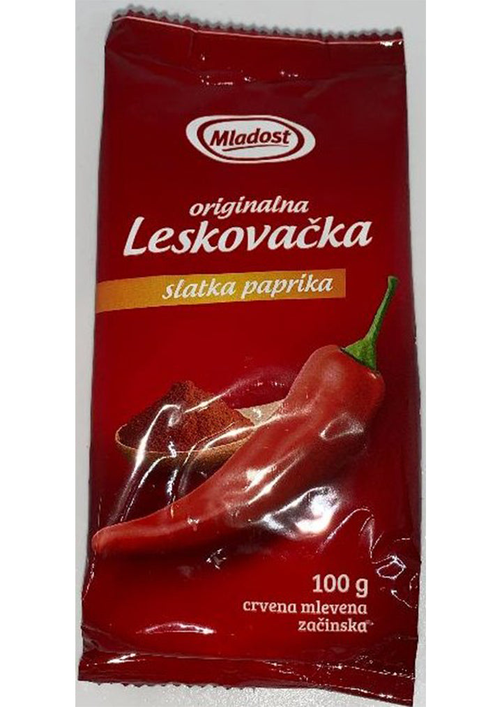 Mladost - Mild ground red paprika 100g