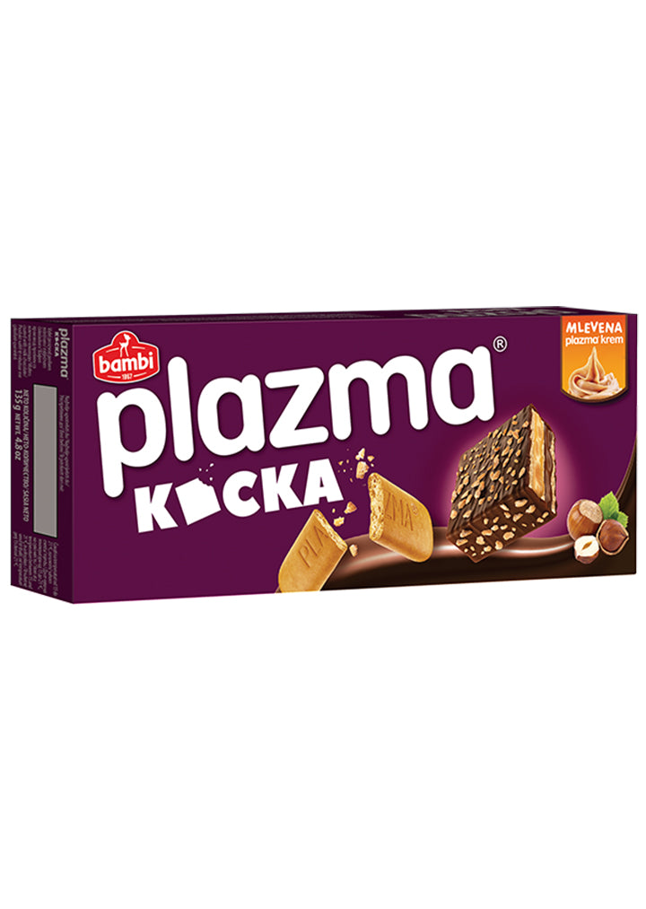 Bambi - Plazma chocolate wafers with hazelnut 135g