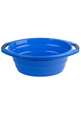 Plastic oval tub 25L Blue