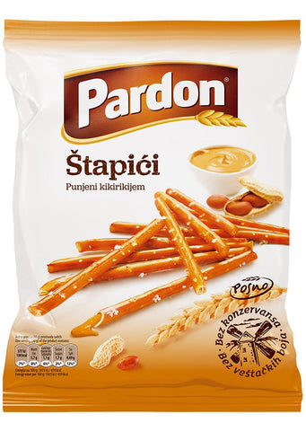 Marbo - Pardon salted sticks with peanuts 210g