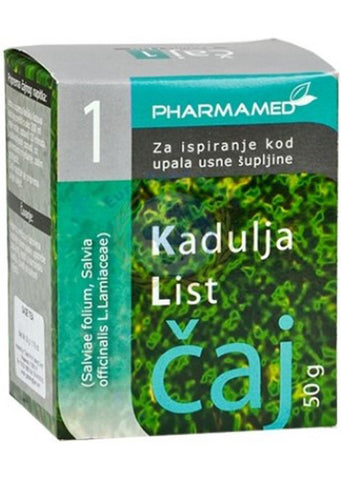 Pharmamed Sage leaf tea 50g